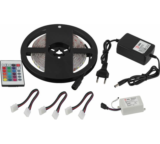 Комплект светодиодной ленты ЭРА 5050 kit14 46012 IP20, RGB, 5m Б0043067