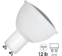 Лампа светодиодная FL-LED PAR16 12W 220V GU10 4200K (ecopack 10 штук) 55xd50 1200Лм 619631