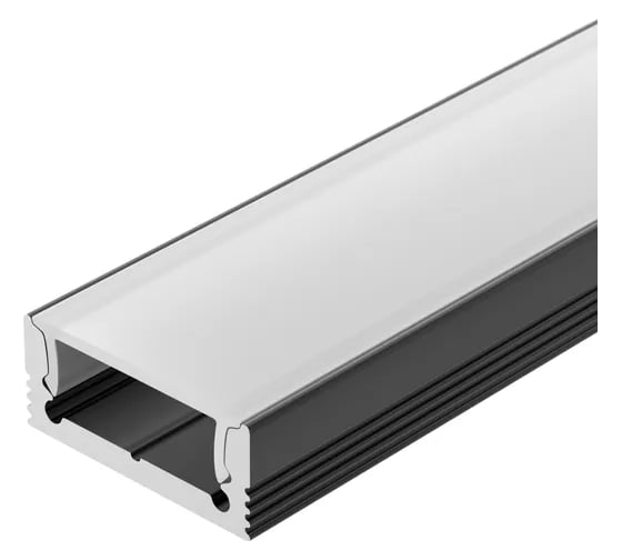 Профиль Arlight SL-SLIM-H7-2000 BLACK 2м 061377