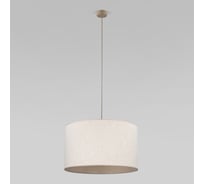 Подвесной светильник TK Lighting Vellum Sabia E27 с тканевым плафоном 11213 бежевый a072560