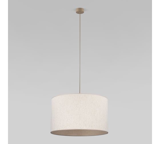 Подвесной светильник TK Lighting Vellum Sabia E27 с тканевым плафоном 11213 бежевый a072560