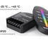 Контроллер Apeyron RGB 12В/24В, 288вт/576Вт, 3 канала, 24А, ПДУ RF сенсорный, без батареек / 04-103 5