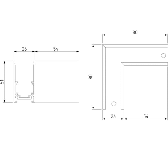 Угловой коннектор для накладного шинопровода Elektrostandard Slim Magnetic 85090 a057205