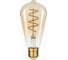 Лампочка HIPER LED FILAMENT FLEXIBLE ST64 5W 300Lm E27 64140 2400K AMBER HL-2211 1