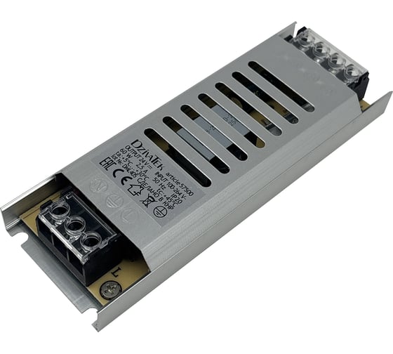 Блок питания для светодиодной ленты DzivaTek 24V 60W IP20 150x53x22мм 57500