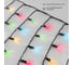 Гирлянда Neon-Night светодиодная Бахрома Айсикл 4,8х0,6м 176 LED RGB черный ПВХ IP65 свечение с динамикой 230В нужен контроллер 245-908 245-208 1