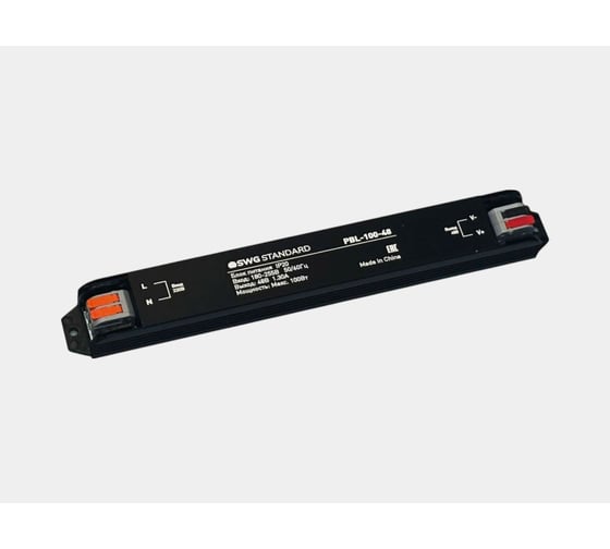 Блок питания SWG черный IP20, PBL-100-48, 100Вт, 48В 00-00038344