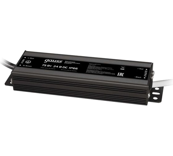 Блок питания Gauss LED STRIP 75W 24V IP66 1/50 202022075