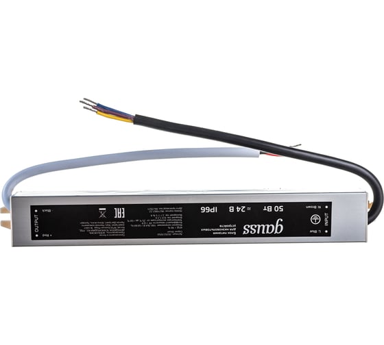 Блок питания Gauss LED STRIP 50W 24V IP66 1/50 202022050