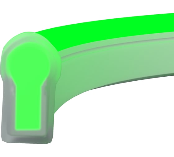 Гибкий неон MAYTONI 25x13 220В 8Вт/м Green IP65 50м 201234 1