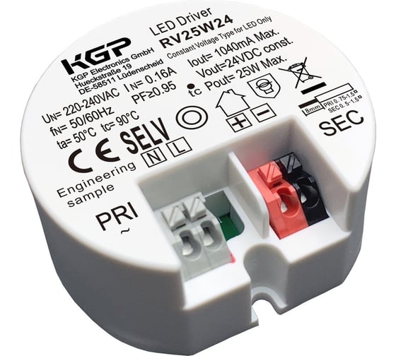 LED-драйвер KGP 25Вт AC-DC RV25W44 Т03756967