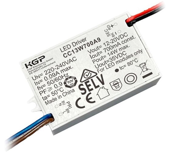 LED-драйвер KGP AC-DC 13Вт CC13W700A9 Т03761030