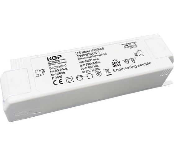 LED-драйвер KGP AC-DC 60Вт CV60W24CG-1 Т03756882