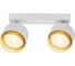 Светильник накладной General Lighting Systems Матрикс GWL-2GX53-M-IP20 двойной спот на основании белый+золотой под лампу GX53 IP20 662676 1
