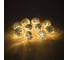 Электрогирлянда-нить комнатная Золотая сказка Диско-шары, 1,5м,10LED, теплый белый,батарейки, 591731 1