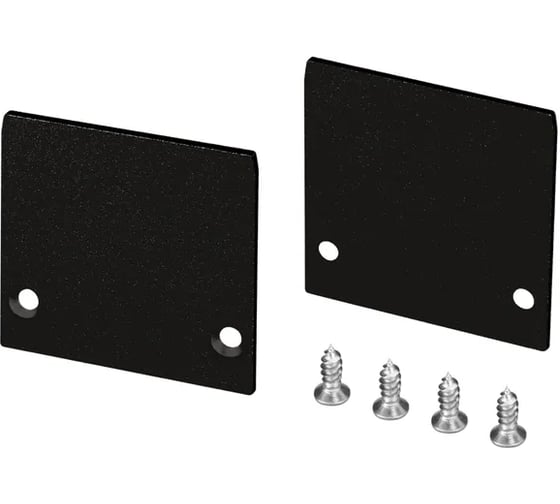 Заглушка Arlight LINE-3535-TRAY BLACK глухая 1комплект 062200
