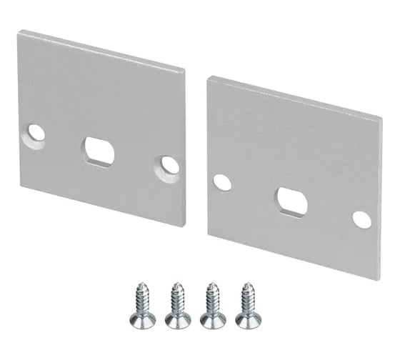 Заглушка Arlight LINE-2525 с отверстием 1комплект 061049