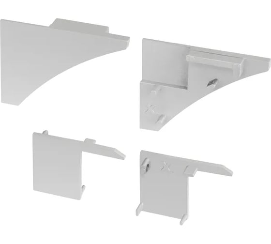 Комплект заглушек Arlight SHELF-600 1комплект 060904