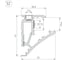 Профиль Arlight SHELF-600-2000 ANOD 2м 060498 2