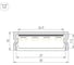 Профиль Arlight LINE-3010-2000 ANOD 2м 061543 2