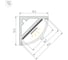 Профиль Arlight SL-KANT-H15-2000 ANOD 2м 059782 2