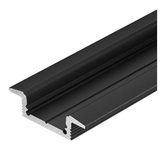 Профиль Arlight SL-SLIM-H7-F25-2000 BLACK 2м 061615