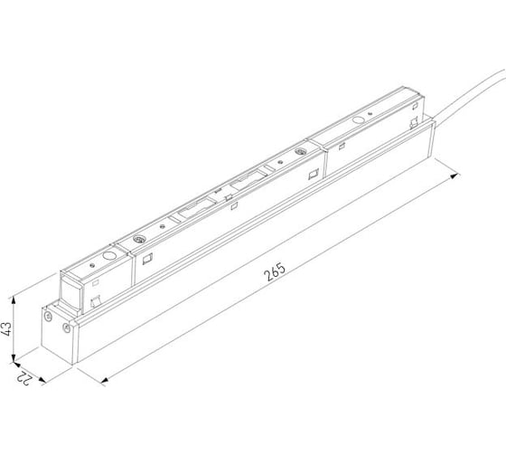 Блок питания Elektrostandard Slim Magnetic 200W 95042 a057213