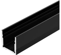 Профиль Arlight SL-SLIM20-H20-3000 BLACK 3м 064824