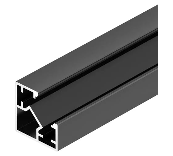 Профиль Arlight SL-KUB-DISPLAY-2525-2000 ANOD BLACK 2м 062894
