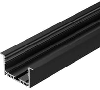 Профиль Arlight SL-LINIA62-F-2000 BLACK 2м 062590