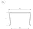 Профиль гибкий Arlight WPH-FLEX-1414-1000 1м 062502 2