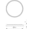 Насадка овалорисующая Arlight LGD-DIAFILM-OVAL-LENS-R44 1шт 061499 2