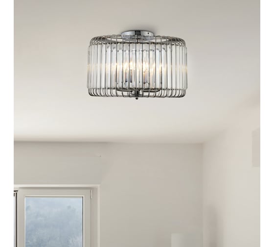 Люстра Rivoli Wibke 1035-305 5хЕ14 40 Вт хрусталь классика, Б0052466