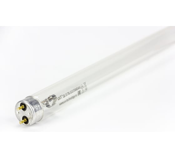 Бактерицидная ультрафиолетовая лампа UVT ДБ 15 Т8L G13 STANDARD GLP015WT8LG13