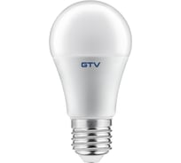 Лампочка GTV LED A60, SMD2835, 3000K, E27, 12W, AC175-250V, 200, 1100lm LD-PC2A60-12