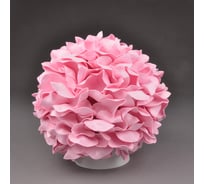 Светильник декоративный Uniel со сменной лампой T/3000K/150C/A Гортензия Белый/Светлая роза ULW-R07 UL-00007227