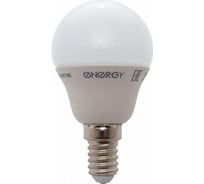 Светодиодная лампа Energy шарик G45-3-14NP 3W E14 25000ч 4000K нейтральный белый свет 001936