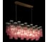 Подвесная люстра LOFT IT Murano 10580/1000R Clear pink 2