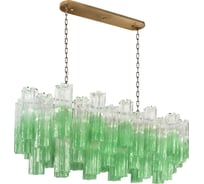 Подвесная люстра LOFT IT Murano 10580/1000R Clear green