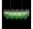 Подвесная люстра LOFT IT Murano 10580/1000R Clear green 4