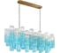 Подвесная люстра LOFT IT Murano 10580/1000R Clear blue 1