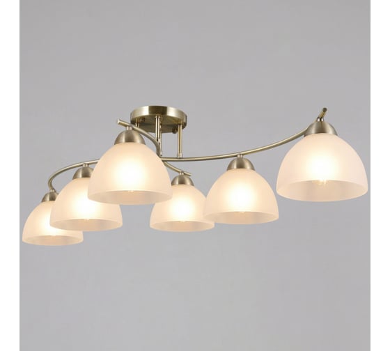 Потолочная люстра ILLUMICO IL0909-6CSQ-26 AB ELITE