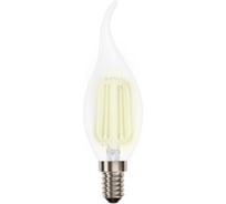 Светодиодная LED лампа Smartbuy Свеча на ветру FIL C37-8W00/E14 SBL-C37FCan-8-40K-E14