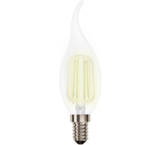 Светодиодная LED лампа Smartbuy Свеча на ветру FIL C37-8W00/E14 SBL-C37FCan-8-40K-E14