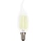 Светодиодная LED лампа Smartbuy Свеча на ветру FIL C37-8W00/E14 SBL-C37FCan-8-40K-E14 1