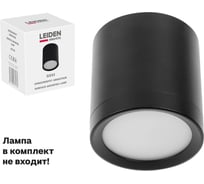 Светильник LEIDEN ELECTRIC точечный накладной GX53 15 Вт черный 807108 ЦЗ-3721688880
