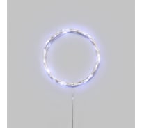 Гирлянда светодиодная Neon-NightРоса 10м 100 LED БЕЛЫЙ IP20 3хАА (в комплект не входят) 302-075