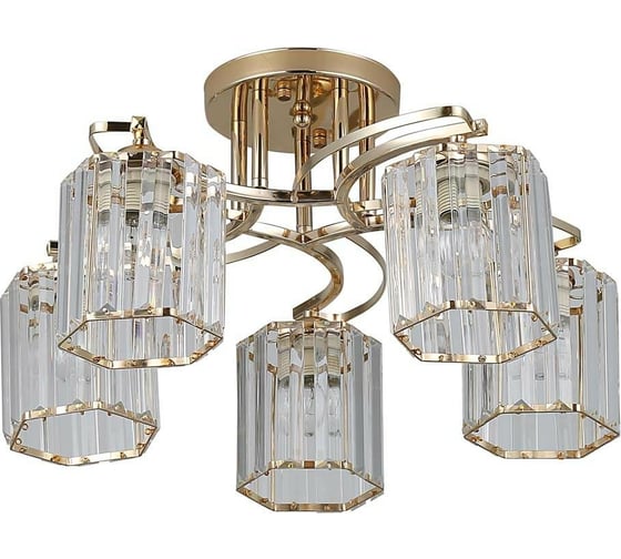 Люстра Rivoli Angelina 9077305 5хЕ27 40 Вт модерн, Б0052671