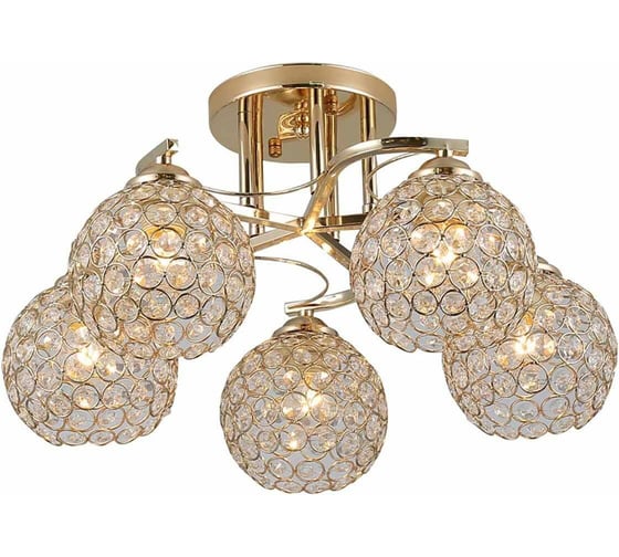 Люстра Rivoli Bernardita 9078305 5хЕ27 40 Вт модерн, Б0052673