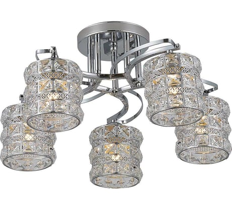 Люстра Rivoli Carolina 9079305 5хЕ27 40 Вт модерн, Б0052675